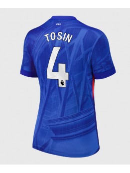 Billige Chelsea Tosin Adarabioyo #4 Hjemmedrakt Dame 2025-26 Kortermet